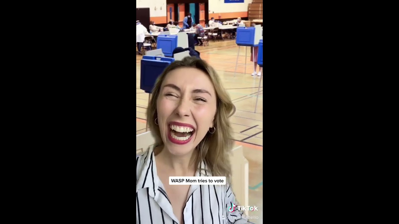 WASP Mom Tries To Vote