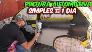COMO fazer PINTURA AUTOMOTIVA PERFEITA com TÉCNICA SIMPLES e FÁCIL!