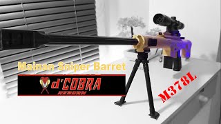 Mainan Sniper Barret D'cobra M378L