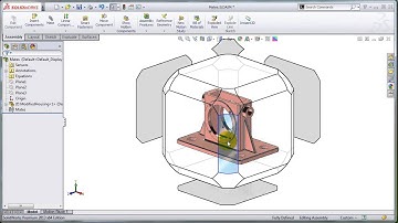 Select Back Facets of the SOLIDWORKS View Selector