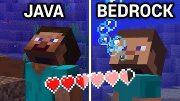 250 verschillen tussen Java en Bedrock