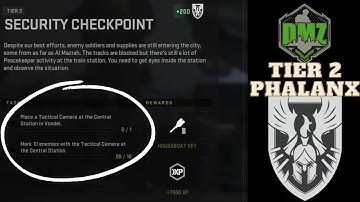 Security Checkpoint (SOLO) Tier 2 Phalanx Mission DMZ Warzone 2.0