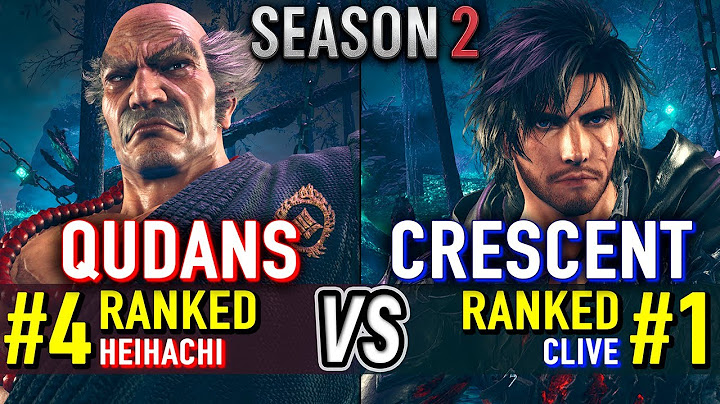 T8 🔥 QUDANS (#4 Ranked Heihachi) vs CRESCENT (#1 Ranked Clive) 🔥 Tekken 8 High Level Gameplay