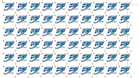 Como imprimir marcas de corte em Corel?