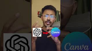 chatgpt image edit in canva #chatgpt