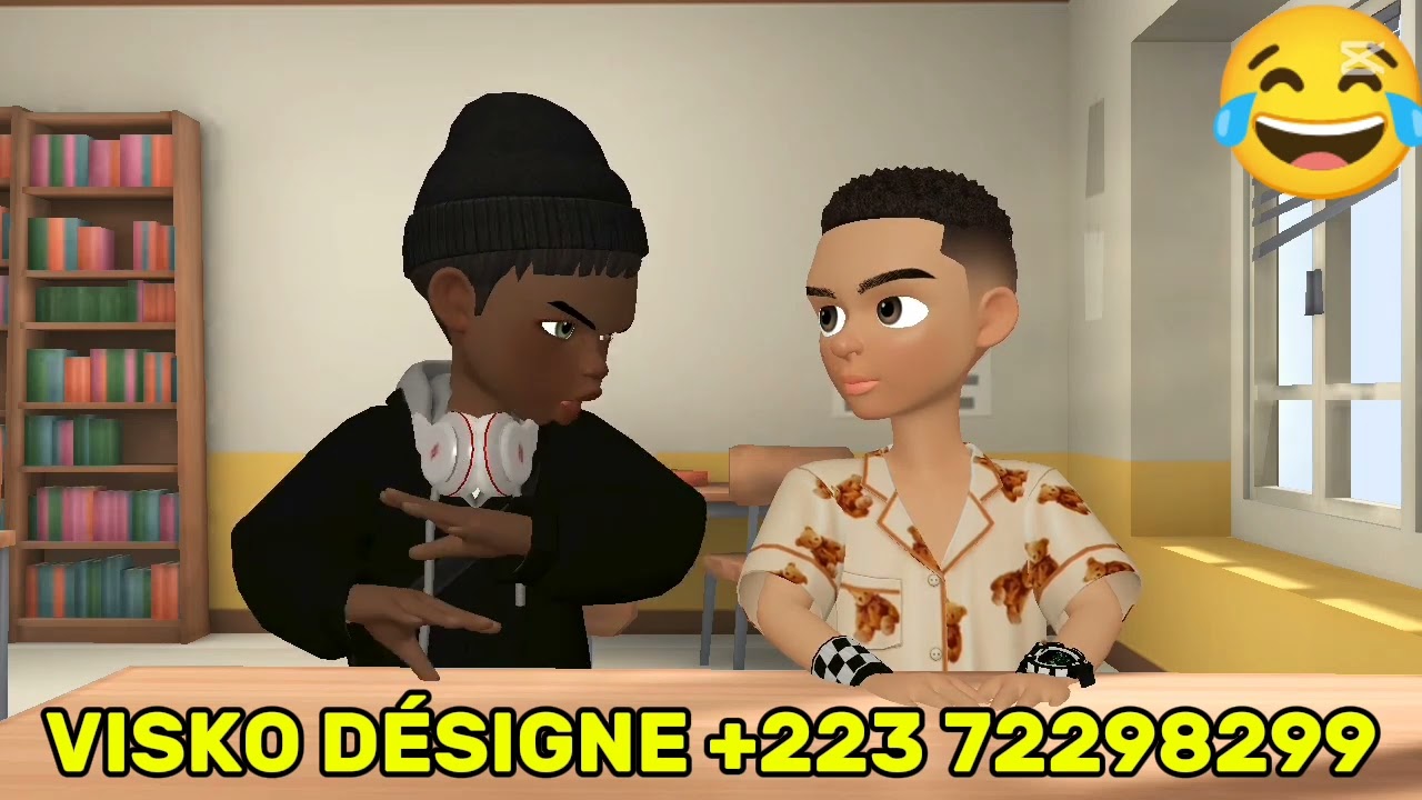 Dessin animé en bambara 😂😂 regarde jusqu'à la fin 😂🤔
