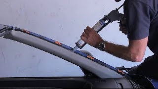 How to easily remove and install a new windshield