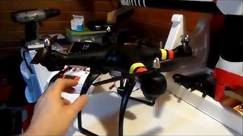 SYMA X8W review with FPV mods