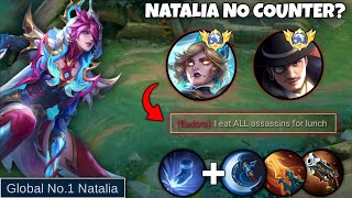 Why Nobody Can Counter A Fearless Natalia User 🤫🔥 Global Natalia Roam 💯 Mlbb