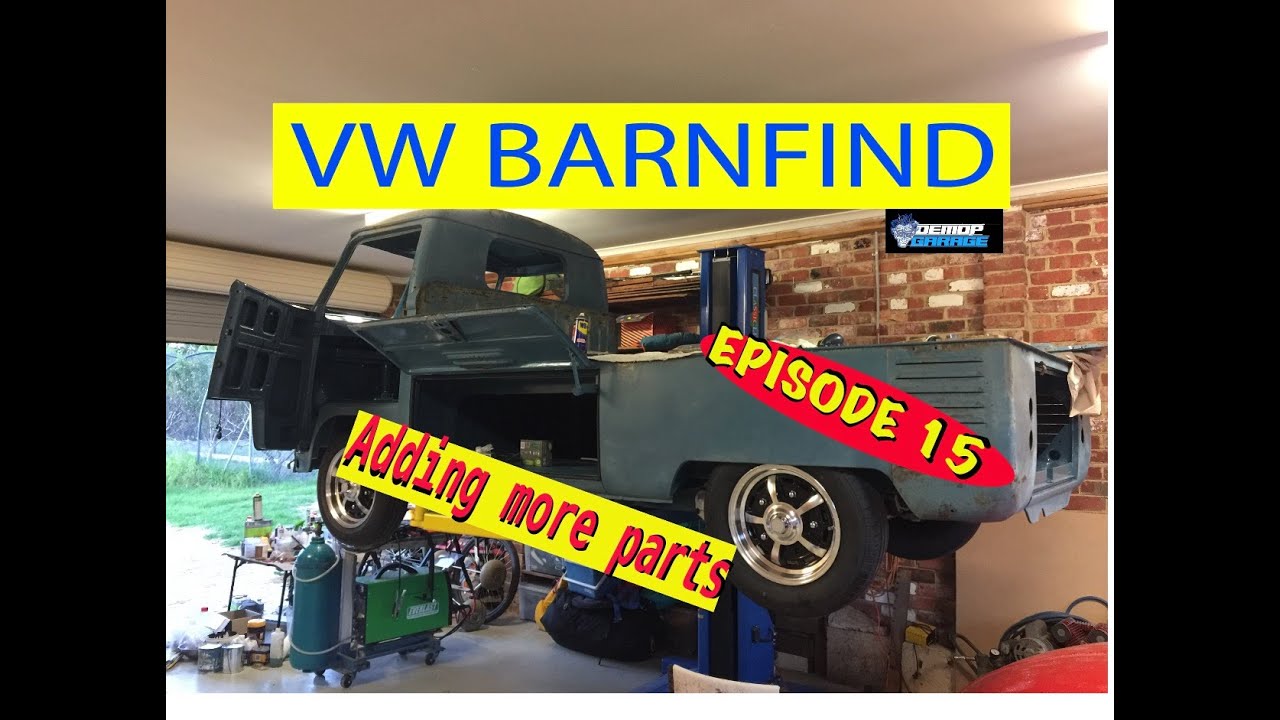 VW Bus Restoration -  BARN FIND SINGLE CAB (part15) vw restoration