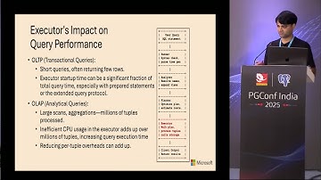 PGConf India 2025: Hacking Postgres Executor For Performance by Amit Langote from Microsoft