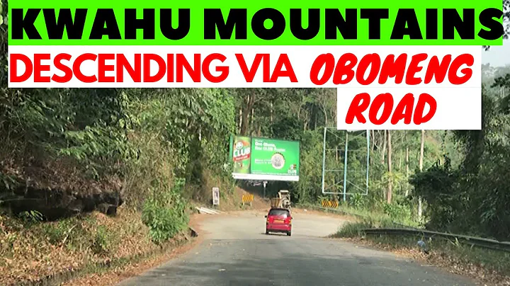 Kwahu Mountains DESCENDING Drive via Obomeng road: Enjoy the ride with the Seeker Ghana.