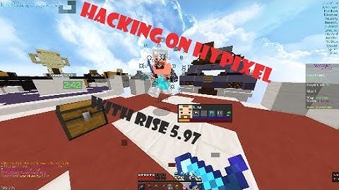 Hypixel hacking w/ Rise 5.97 | Insane Scaffold!