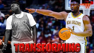 Why Zion Williamson is SECRETLY TRANSFORMING!