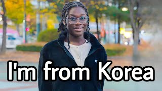 Ghanaian Girl Born and Raised In Korea