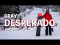 【DESPERADO】アルペンスノーボード乗りがデスペラードに乗ってみた！MEIHO【GraySnowboards】