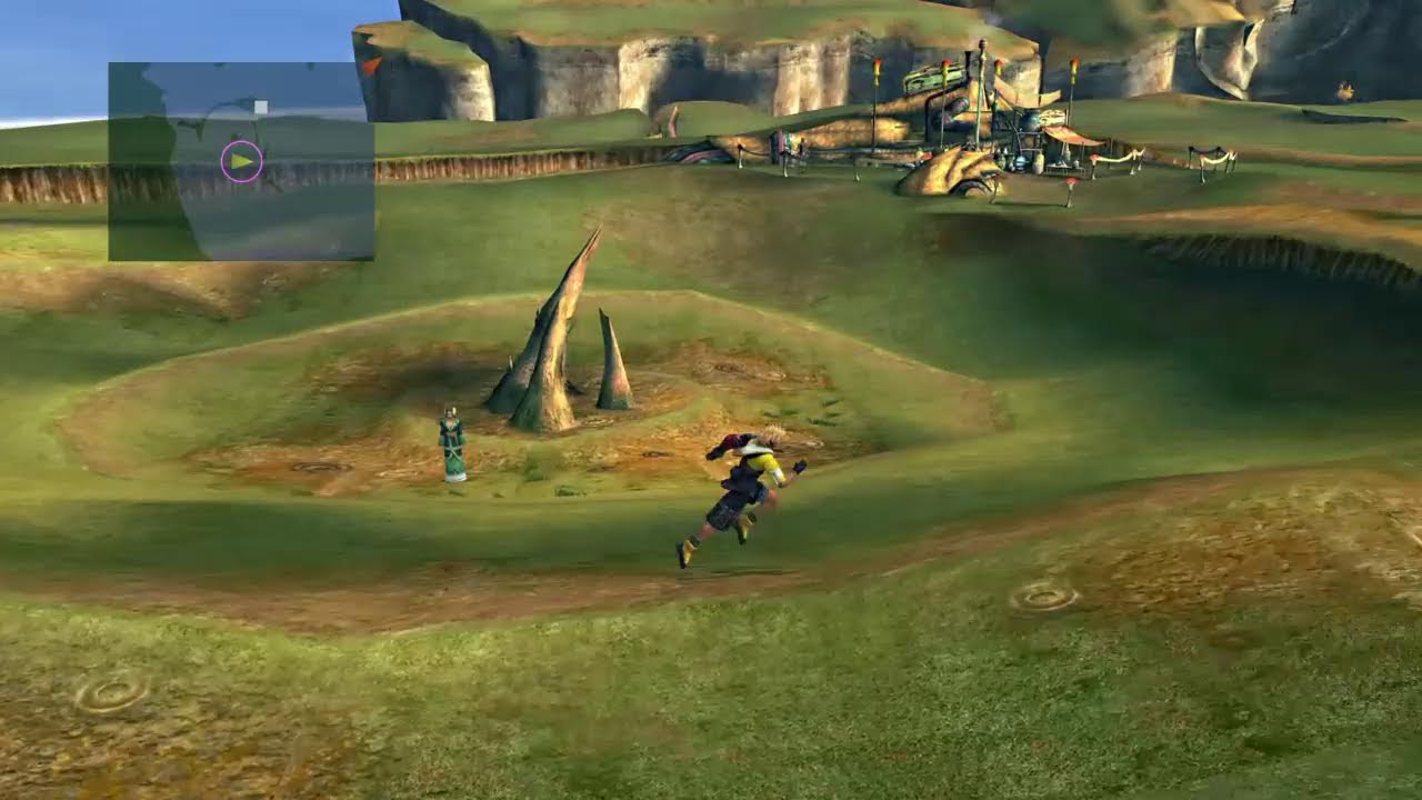 Final Fantasy FFX playthrough pt 18 Calm Lands grinding 'stream