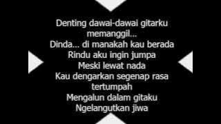 Lirik Dinda Dimana ~ Katon Bagaskara (Kla Project)