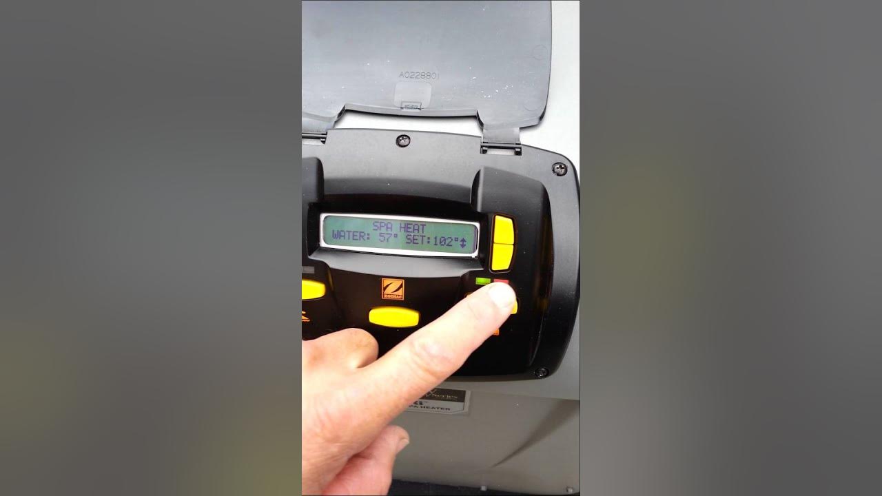 How to use your new Jandy JXi heater, manually. YouTube