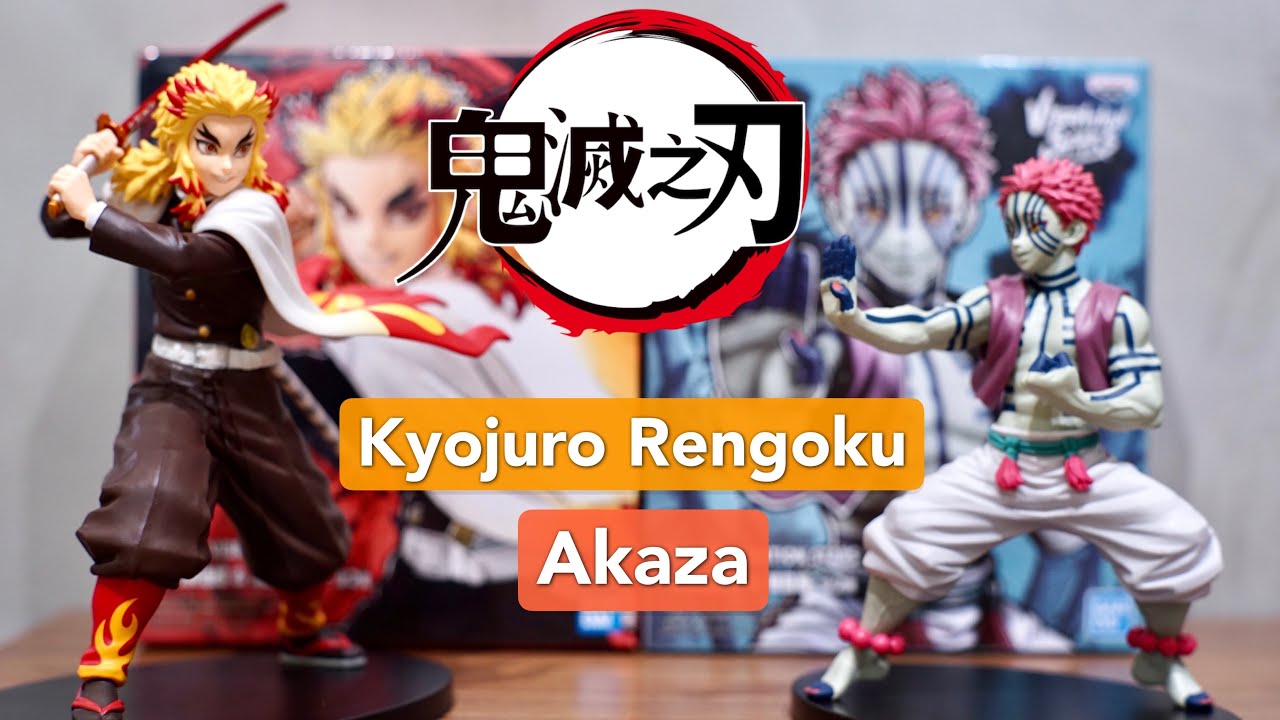 Demon Slayer - Kyojuro Rengoku vs Akaza Banpresto Vibration