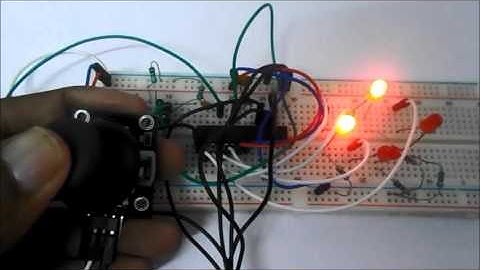Joystick Interfacing with ATmega8