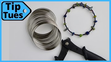Easy Memory Wire Bracelet // Tip Tuesday