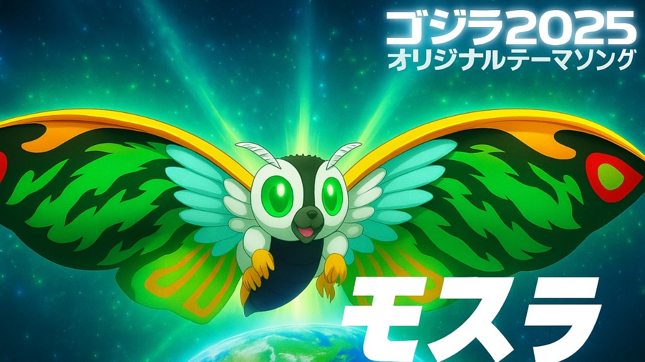 『ゴジラ2025』母なるモスラ、覚醒す（映画）オリジナルテーマソング/歌詞付き