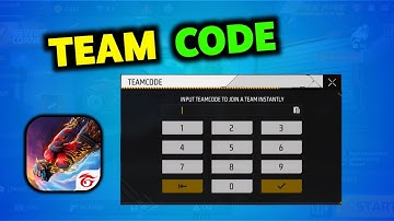 How To Create & Enter Team Code in Free Fire