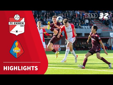 Emmen Stormvogels/Telstar Goals And Highlights