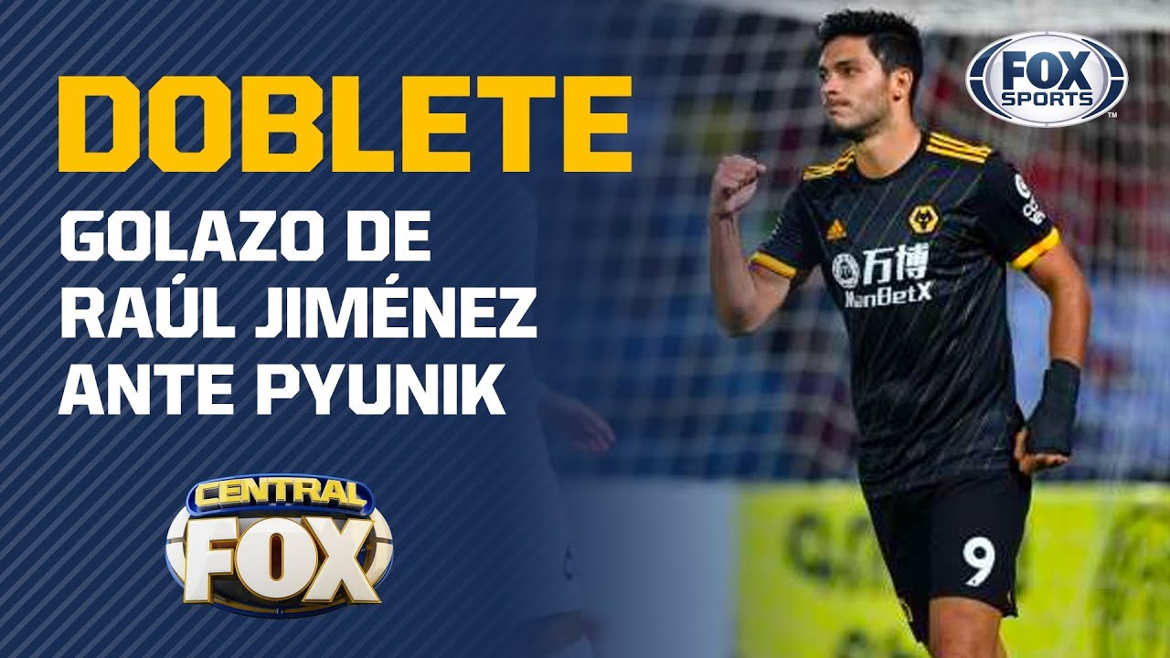 El doblete de Raúl Jiménez en la UEFA Europa League fox sports ดู