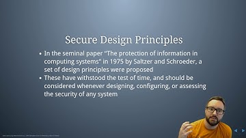 Secure Design Principles