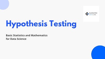 Hypothesis Testing Explained !