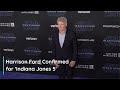 Harrison Ford Confirmed for 'Indiana Jones 5'