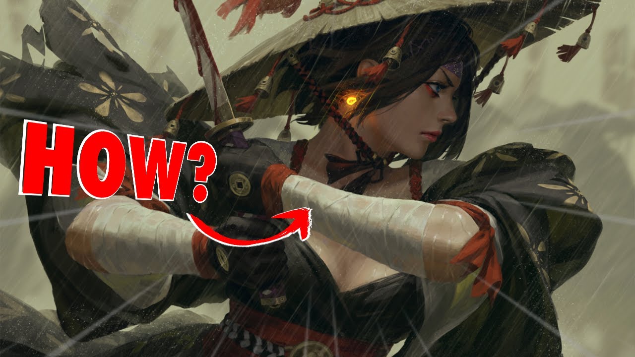How I learned “Cinematic Anatomy” by copying Guweiz