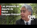 Cárcel y castigo a las SA por violencia en los estadios: MEO detalla sus propuestas en deporte