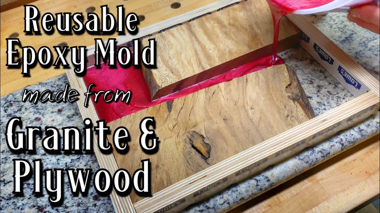 How To Make A Reusable HDPE Epoxy Resin Table Mold 