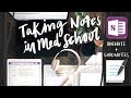 How I Use OneNote and GoodNotes For Taking Notes In Medical School