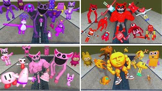 HANGİ RENK DAHA GÜÇLÜ ITALIAN BRAINROT,POPPY PLAYTIME,SPRUNKİ SPARTAN KİCK İLE PARÇALAMA GARRY'S MOD