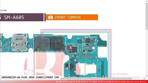 Samsung A6 PLUS SM A606 FORNT CAMERA Error Notwarking Not Open Problem Hardware Solution
