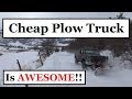 #292 - CHEAP Snow Plow Truck Works AWESOME!!! (Bring on the Snow!)