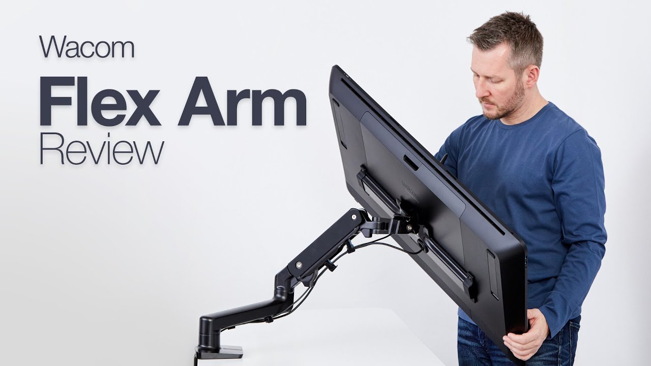 Wacom Flex Arm for Cintiq Pro Review and comparison to Ergo Stand 