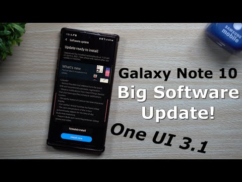 Massive Galaxy Note 10 Software Update! One UI 3.1 & Other Improvements