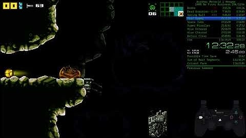 AM2R 100% Normal, No Skips speedrun in 1:15:44 RTA