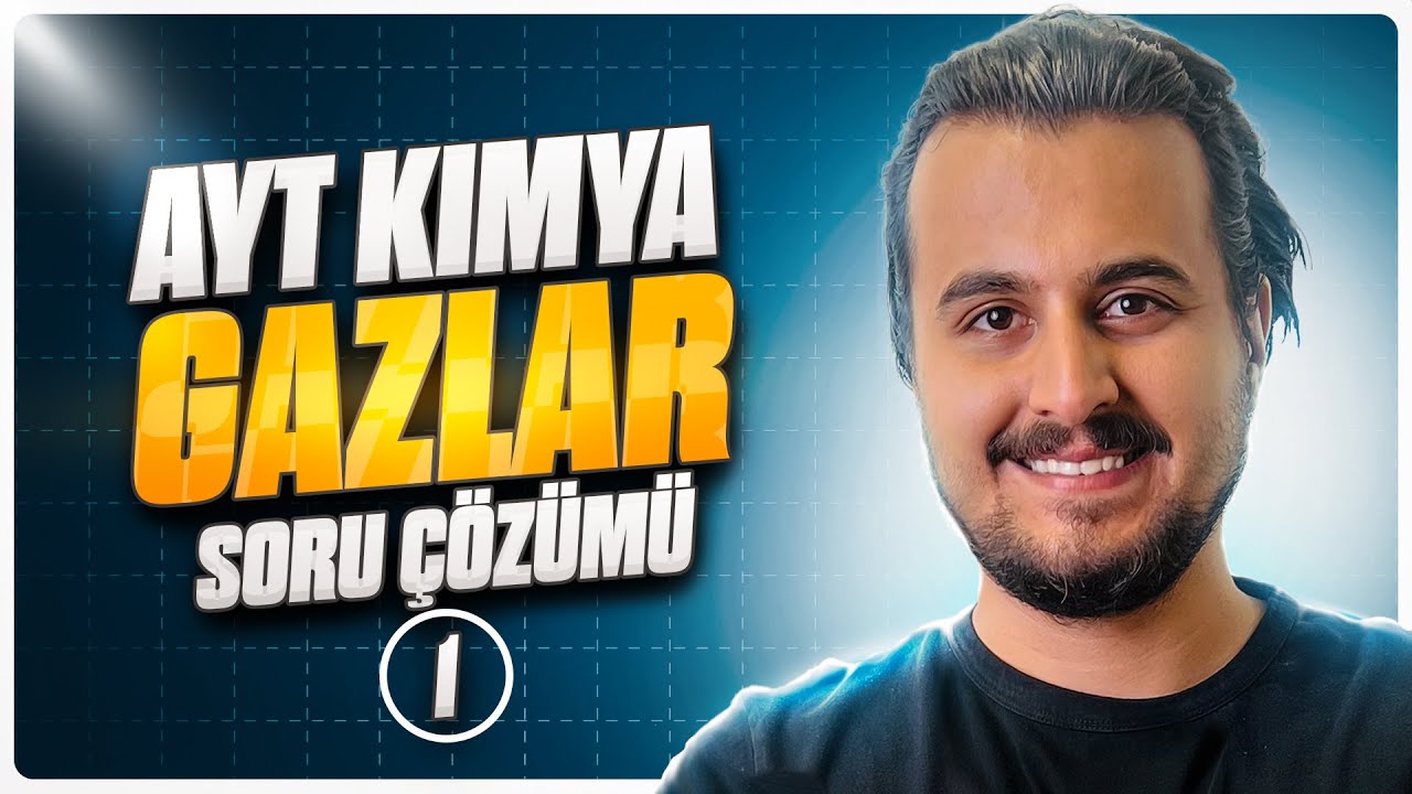 11. Sınıf AYT Kimya | Gazlar Soru Çözümü #1 | 2024 #cHTayfa