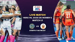 Hero Hockey India League 2025-26 Women's || Match 5 || SGP vs SBT