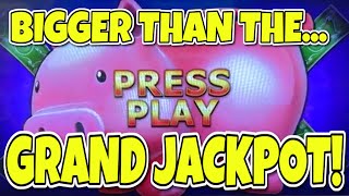 When You WIN MORE Than The GRAND JACKPOT! ★ Must See Massive Handpay!