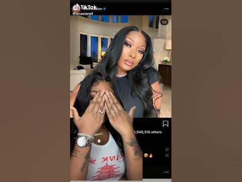Megan Thee Stallion Stunning Look Alike TikTok: lanaelanell - YouTube