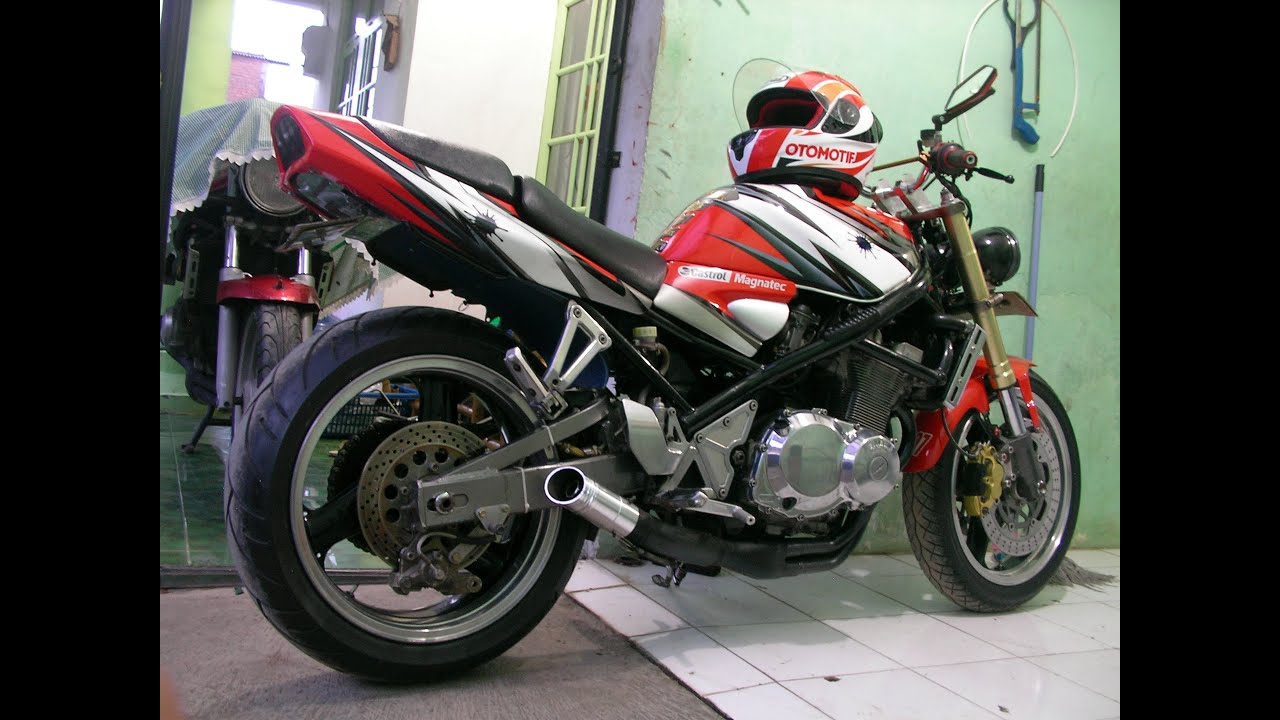 Suzuki Bandit 400cc 1995 ISTIMEWA FULL MODIF STRETFIGHTER YouTube