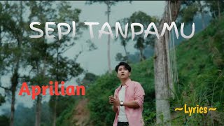 SEPI TANPAMU || APRILIAN || LYRICS @niakurniawati1413