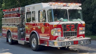 Brookhaven Fire Company Engine 52 Responding